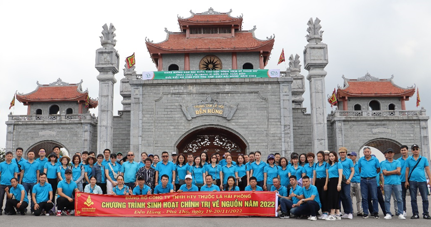 ĐẢNG BỘ CÔNG TY TNHH HTV THUỐC LÁ HẢI PHÒNG   TỔ CHỨC SINH HOẠT CHÍNH TRỊ 