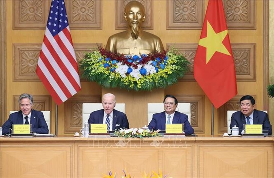 Thủ tướng Phạm Minh Chính và Tổng thống Joe Biden  dự Hội nghị cấp cao Việt Nam - Hoa Kỳ